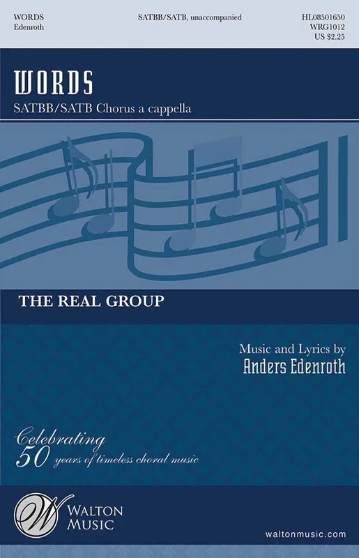 Words SATB and SATBb (Octavo)