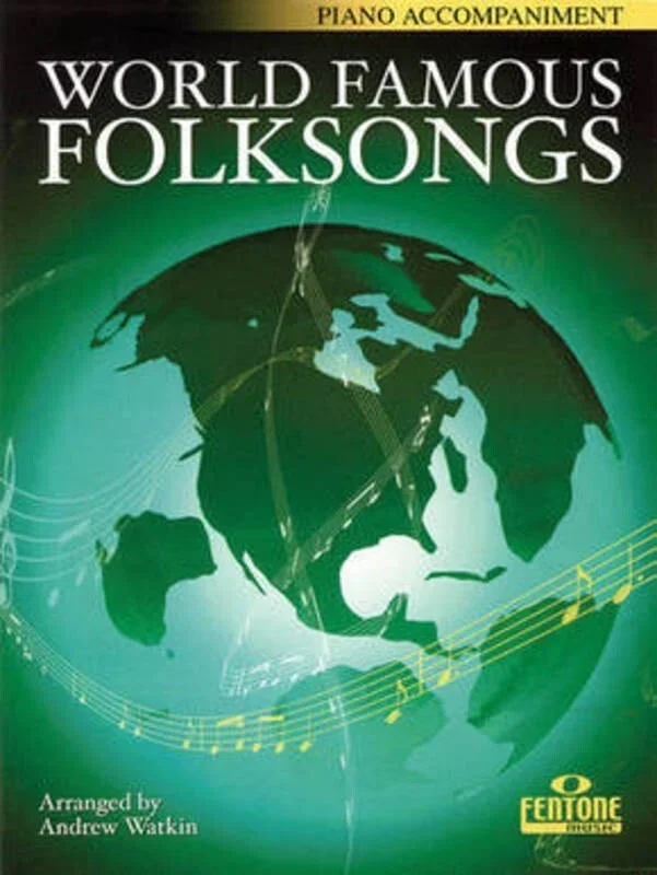 World Famous Folksongs Piano Accomp (Softcover Book)