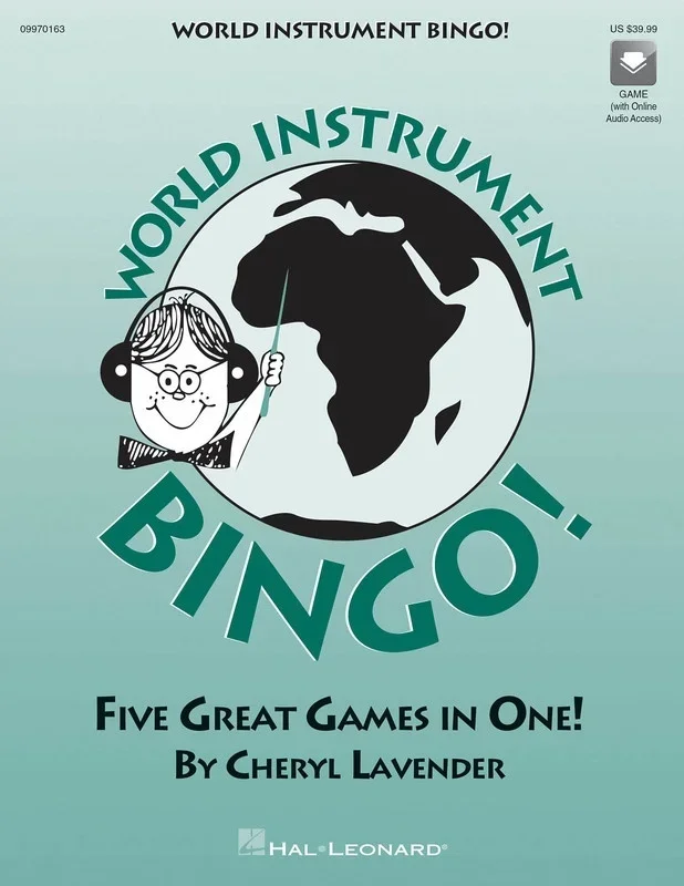 World Instrument Bingo Game/CD Pak (Softcover Book/CD)