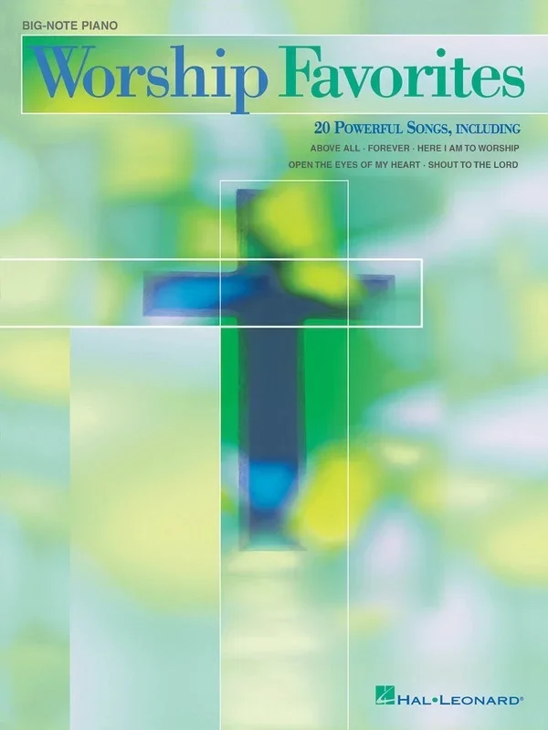 Worship Favorites Big Note Piano (Softcover Book)
