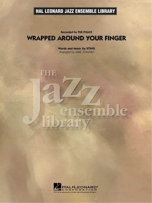 Wrapped Around Your Finger Jel4 (Music Score/Parts)
