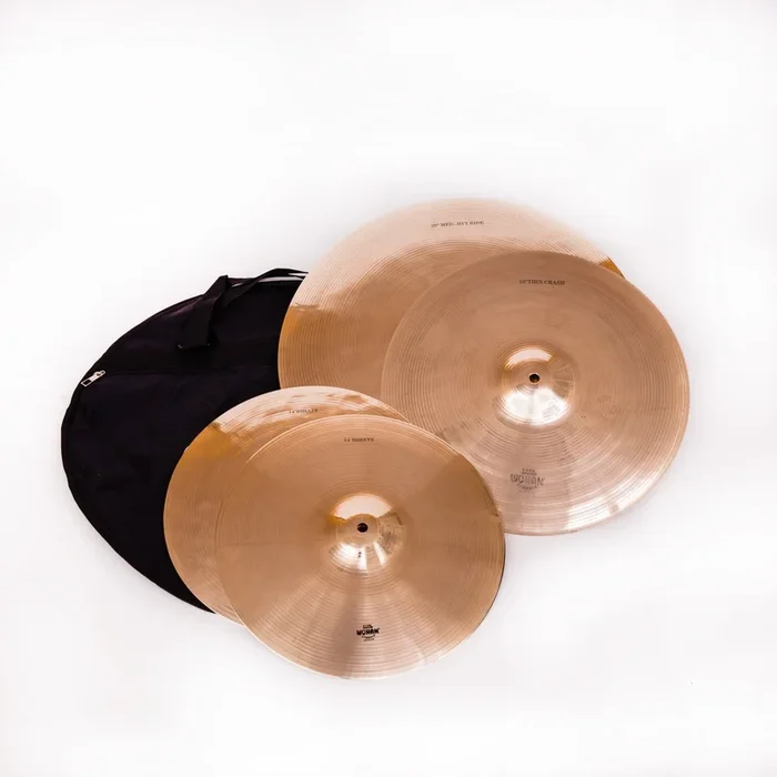 Wuhan Cymbal Pack 14″ HH 16″ C 20″ R w/Bag