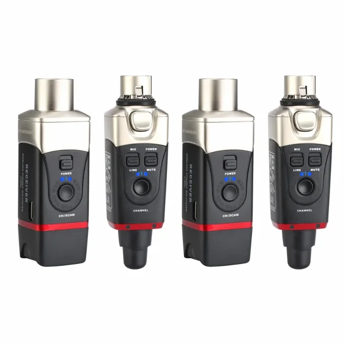 Xvive U35D Dual Mic Speaker Wireless System 5.8GHz for Stereo Connections