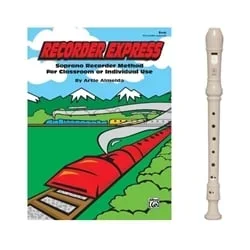 Yamaha 3-pc Ivory Recorder & Recorder Express Book
