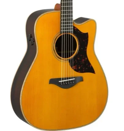 Yamaha A3R ARE Acoustic-Electric Guitar, Vintage Natural