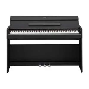 Yamaha Arius YDP-S55B Slim-Sized 88-Weighted Key Digital Piano Console – Matte Black