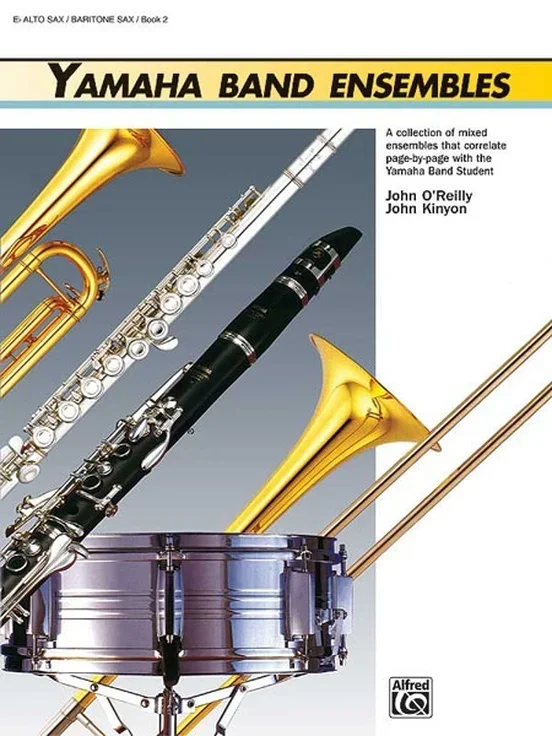 Yamaha Band Ensembles Book 2 Alto/Baritone Sax