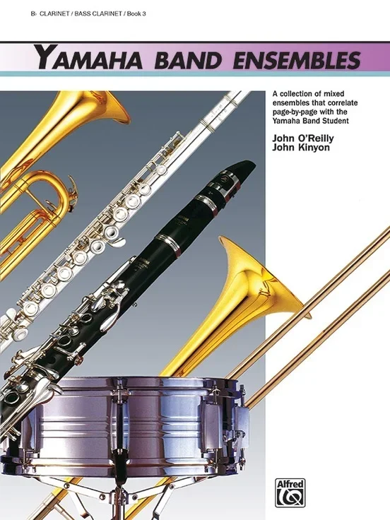 Yamaha Band Ensembles Book 3 Clarinet/Bass Cla