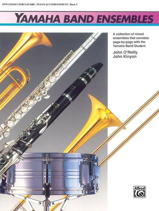 Yamaha Band Ensembles Book 3 Piano Acc/Score
