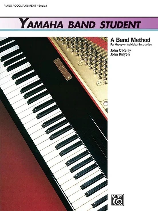 Yamaha Band Student Book 3 Piano Accompaniment
