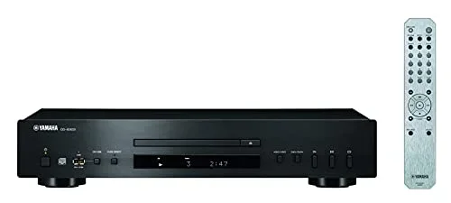 Yamaha CD-S303BL CD Player with USB Input (Certified Refurbished)