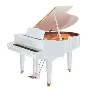 Yamaha GC2 Baby Grand Piano – 5’8″ Polished White