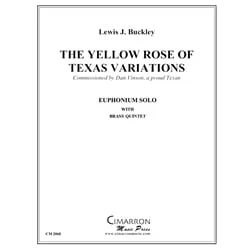 Yellow Rose of Texas Variations – Solo Euphonium w/Brass Quintet