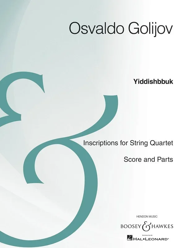 Yiddishbbuk Score/Parts Book