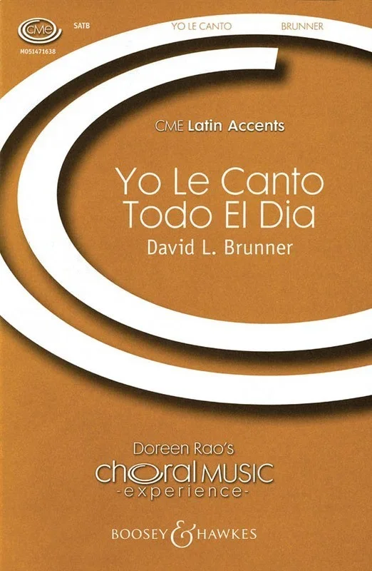 Yo Le Canto Todo El Dia SATB Book