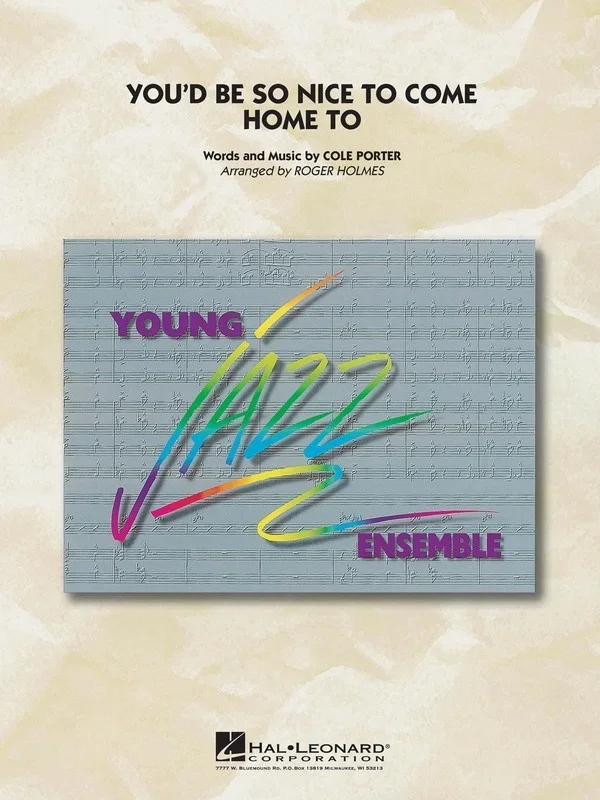 Youd Be So Nice To Come Junior Ensemble 3 (Music Score/Parts)