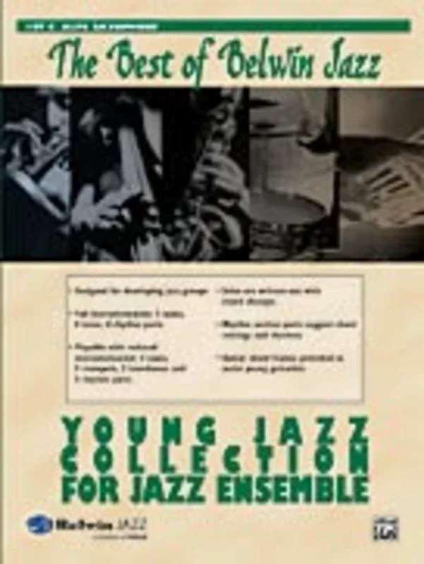 Young Jazz Collecton For Jazz Ens 2nd Alto Sax Book