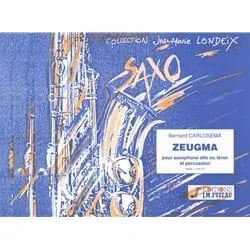 Zeugma – Alto (or Tenor) Saxophone and Percussion