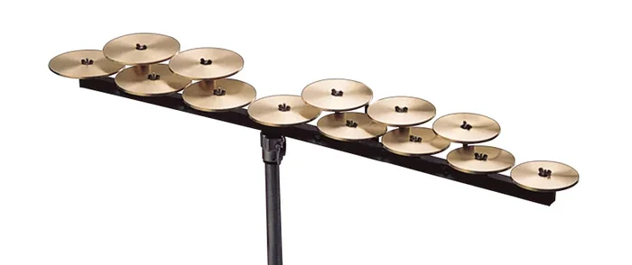 Zildjian Crotales Low Octave A-440 Tuning 13 Notes w/o Bar