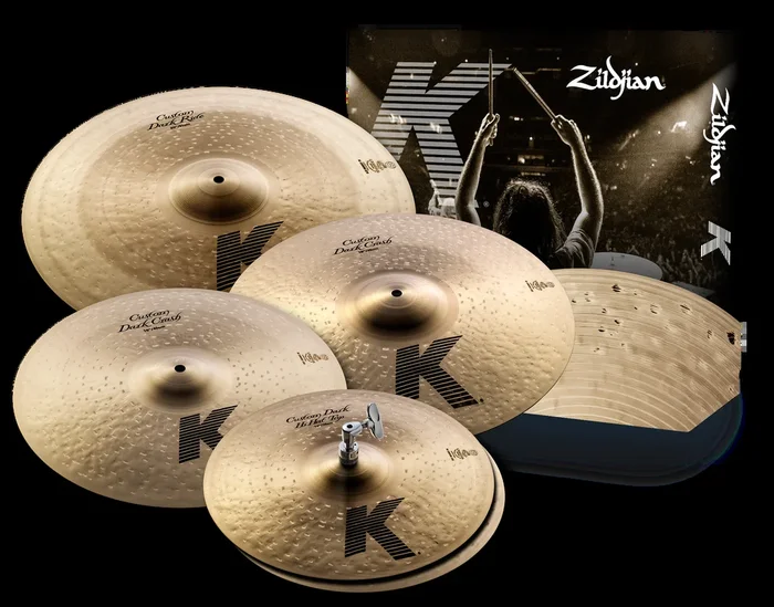 Zildjian K Custom Dark Cymbal Pack