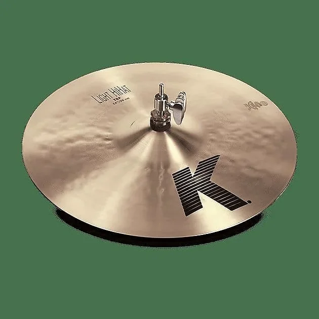 Zildjian K0814 14 ” K Zildjian Light Hi-Hat (Bottom) Cymbal