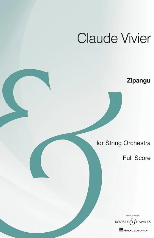 Zipangu For String Orch Full Score Book